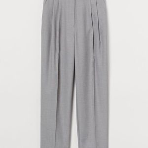 H&M Creased Pants - Gray - Size 6